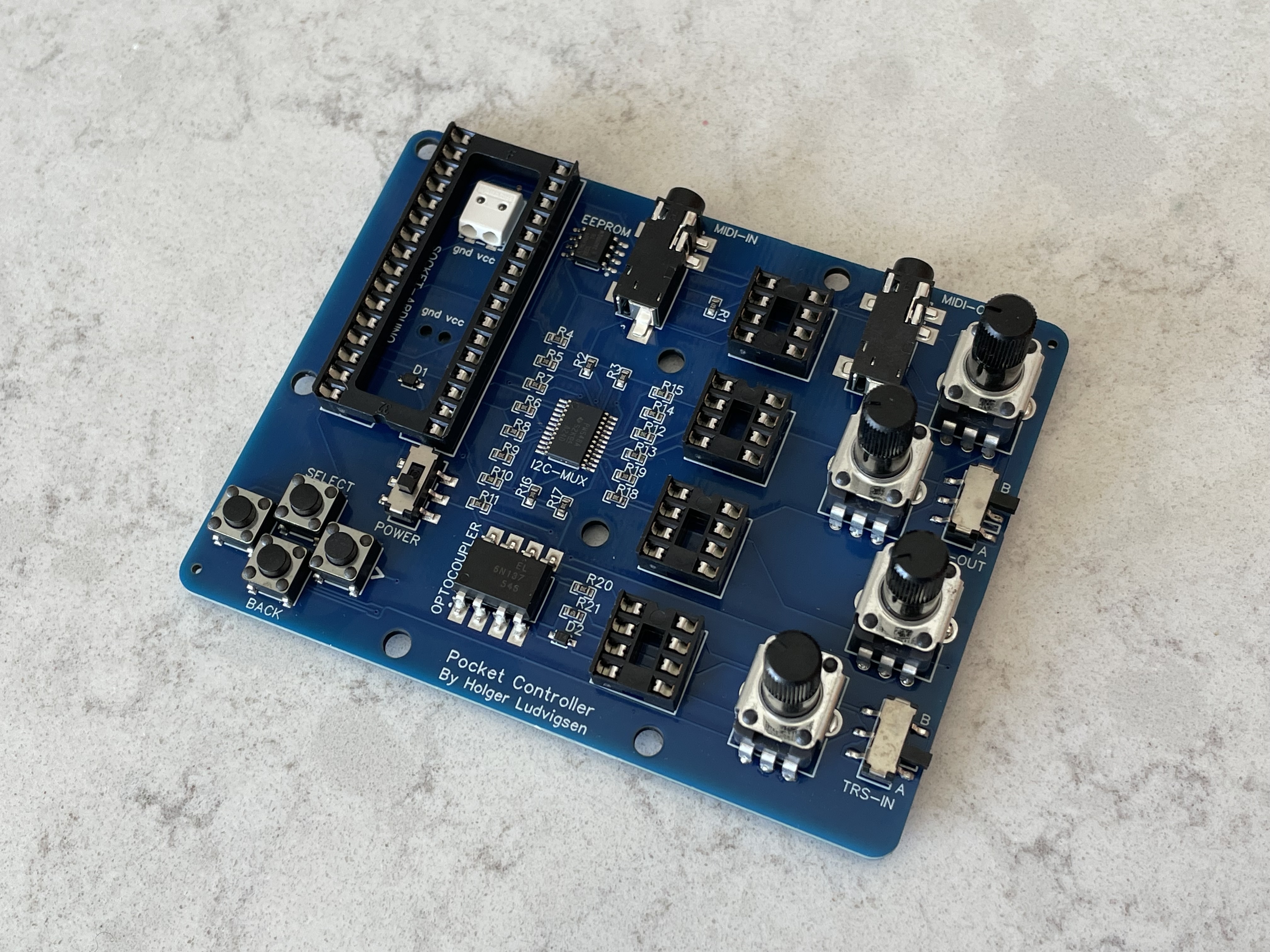 Pocket Sequencer front view
