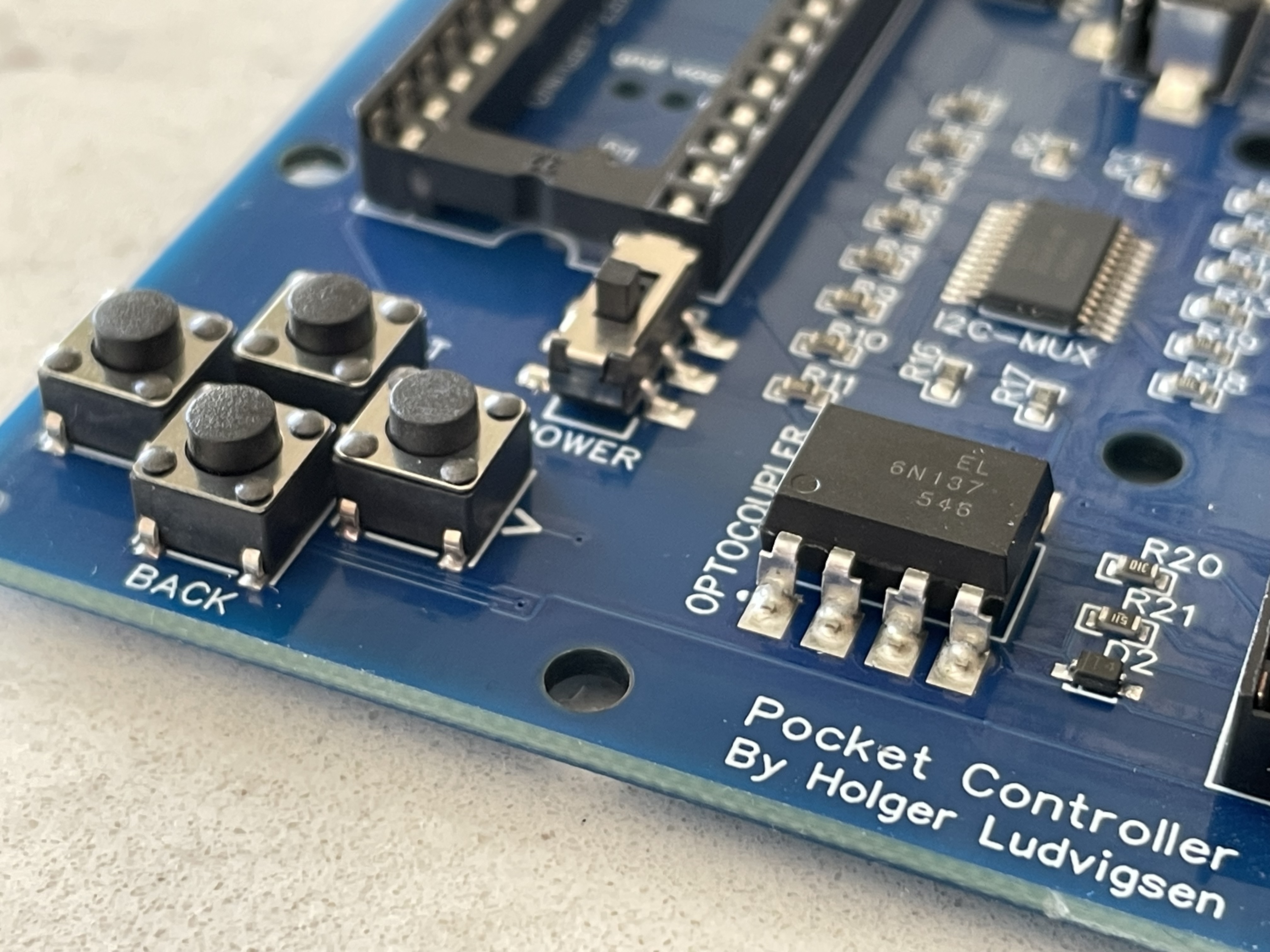Pocket Sequencer perspective view